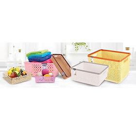 Mua Rổ đan vành Nhựa Duy Tân Matsu nhỏ lớn