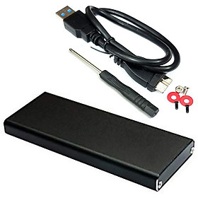 Hình ảnh Box ổ cứng SSD M.2 chuẩn SATA vỏ nhôm USB 3.0