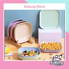 SET 8 Bát Đĩa Lúa Mạch cao cấp, tiện dụng, xinh xắn