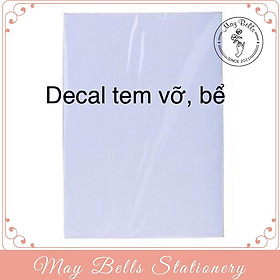 Mua Decal A4 dùng in tem vỡ  tem bể  niêm phong  bảo hành dùng cho máy in laser