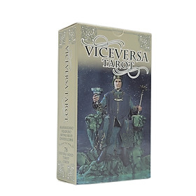  [Size Gốc] Bộ Bài ViceVersa Tarot 78 Lá Bài 7x12 Cm Tặng Đá Thanh Tẩy