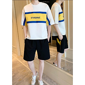 Đồ bộ thể thao chất thun lạnh ETINONUC, Set Thể thao nam nữ, Đồ bộ thể thao mặc nhà etinonuc, Đồ bộ mặc nhà chất thun lạnh cá tính, BỘ QUẦN ÁO THỂ THAO BỘ ĐỒ NAM NỮ SIZE M L CHẤT THUN LẠNH, BỘ QUẦN ÁO THỂ THAO BỘ ĐỒ MẶC NHÀ / ĐỒ BỘ NAM NỮ / BỘ ĐỒ NAM NỮ