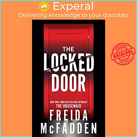 Sách - The Locked Door by Freida McFadden (UK edition, paperback)