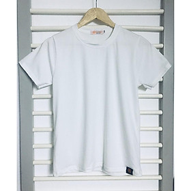 2 MÀU ÁO THUN TRƠN SIÊU HOT TRẮNG ĐEN COTTON 4 chiều, hàng chuẩn VNXK