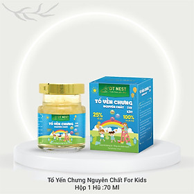 Đặc sản Khánh Hòa - Tổ Yến Nguyên Chất For Kids 70ml (Hũ lẻ) DT NEST/ DT FOOD
