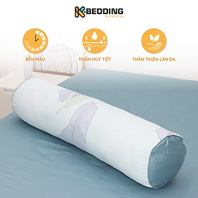 Vỏ gối ôm Cotton K-Bedding by Everon (kích thước 80x100cm - 1 cái)