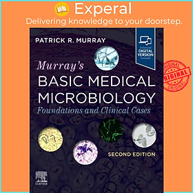 Sách - Murray's Basic Medical Microbiology - Foundations and Clinical Cases by Patrick R. Murray (UK edition, paperback)