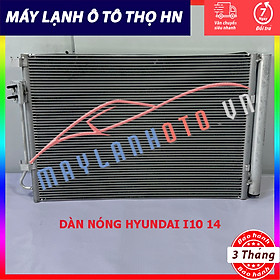 Dàn (giàn) nóng Hyundai i10 Grand 2014 Hàng xịn Hàn Quốc (hàng chính hãng nhập khẩu trực tiếp)