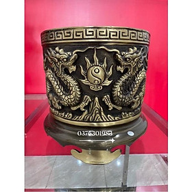 Mua Bát Hương đúc thủ công bằng đồng nguyên chất phi 31cm