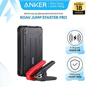 Mua Bộ sạc dự phòng kiêm kích ắc quy ô tô ROAV Jump Starter Pro 8000mAh 12V/800A (by ANKER) - R3120 - Sử dụng để kích ắc quy 15 lần sau mỗi lần sạc đầy sử dụng cho động cơ xăng dưới 6L và diesel dưới 4L