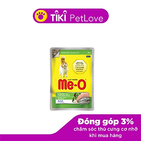 Thức ăn cho mèo Pate me-o gói 80g