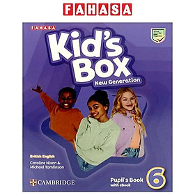 Sách ngoại văn: Kid's Box New Generation - Pupil's Book With Ebook 6