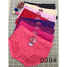 Combo 10 quần lót nữ cotton form to 60-75kg