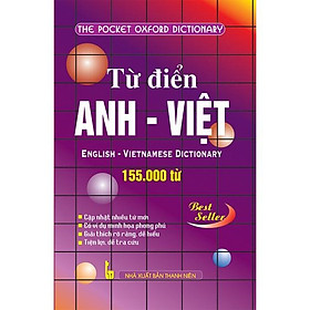 Sách - Từ điển Anh - Việt 155.000 từ (tím hộp B155) - ndbooks