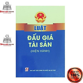 Ảnh bìa Sách - Luật đấu giá tài sản (Hiện hành)