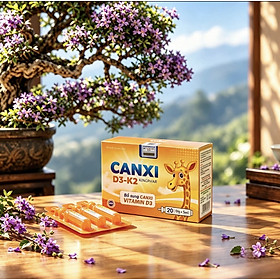 ￼Siro CANXI D3 Vitamin  Kingphar Hộp 20 ống / 5ml  - Bổ Sung Canxi , Vitamin D3 cho cơ thể