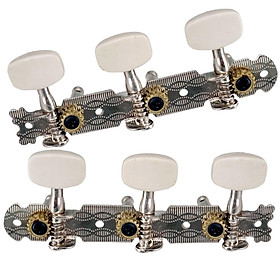 2x  Pegs, Knobs Professional 3+3 Heavy Duty Internal Gear Replacement String Pegs, Tuning Keys, for Acoustic Guitar Accessories