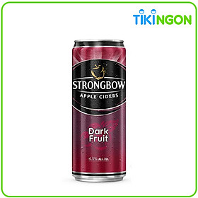 Lon Strongbow vị Dark Fruit Dâu Đen 330ml