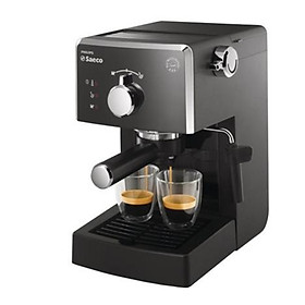 Mua Máy pha cà phê Philips café Espresso tạo bọt sữa  bán tự động HD8323/05 Philips Saeco Poemia 850W áp suất 15Bar - Hàng nhập khẩu