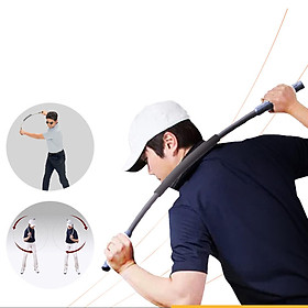 Golf Swing Trainer for Adults Lightweight Dual Core Trainer Golf Warm up Rod