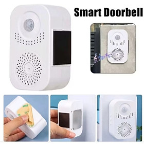 Mua BỘ CHUÔNG CỬA BÁO KHÁCH KHÔNG DÂY CẢM BIẾN HỒNG NGOẠI GHI ÂM GIỌNG NÓI HÀNG CHUẨN
