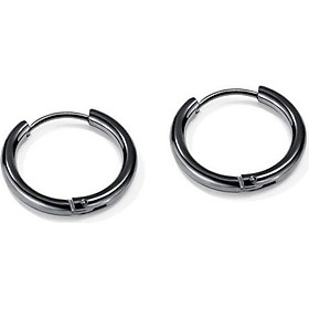 Bông Tai Nam Khoen Tròn Sơn Tùng Chất Liệu Thép Titan Ko Rỉ Ko Dị Ứng TT 0861 - 1 cặp