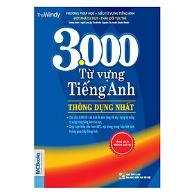 [Download Sách] 3000 Từ Vựng Tiếng Anh Thông Dụng Nhất – Bí Kíp Học Tiếng Anh Hiệu Quả - MinhAnBooks