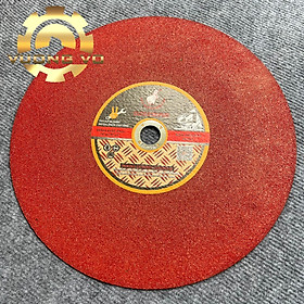 Đá cắt sắt-đá cắt inox-đá cắt máy bàn-đá cắt 350mm đỏ kích thước 355x3.0x25.4mm (Gía đã bao gồm VAT)