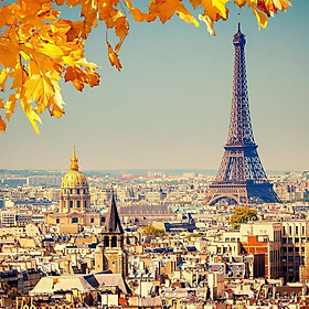 Tranh ghép hình 1000 mảnh gỗ - Mùa Thu Paris