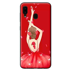Ốp in cho Samsung Galaxy A20 mẫu Cô Gái Múa - Hàng chính hãng