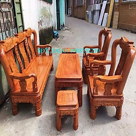 Bộ bàn ghế Minh Quốc Triện gỗ Gõ Đỏ