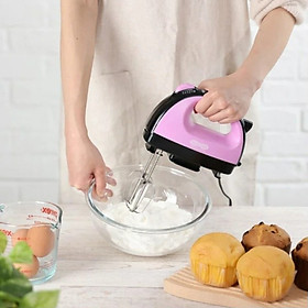 Mua Máy đánh trứng cầm tay Lala Cute 120W - Màu tím - Hàng nhập khẩu Nhật Bản