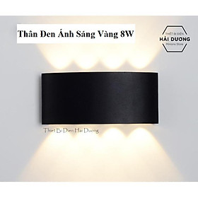 Đèn trang trí hắt tường 2 đầu - 8w chống nước TN189 mới mẫu