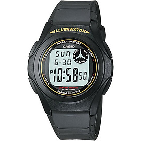Đồng hồ unisex dây nhựa Casio F-200W-9ADF