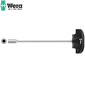 Cần lục giác T, 6x 230mm,  495 T-handle nutspinner, Wera 05013401001