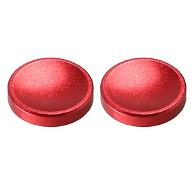 2 Pcs Camera Concave Shutter Release Button for X100 Red