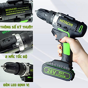 Mua Máy khoan Pin HITACHI 28V Có Búa - Không Búa - Máy Bắt Vít Hitachi 12V  Lựa chọn  Lõi Đồng  Khoan Tường