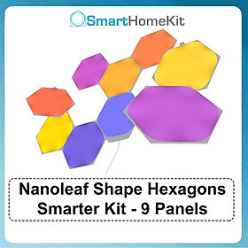 Đèn thông minh Nanoleaf Shapes Lục Giác 9 ô đèn (Bộ khởi động)