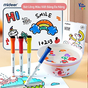 Hộp 8 Cây Bút Lông Màu Viết Bảng Đa Năng Cao Cấp An Toàn Cho Trẻ – Mideer Little Artist Whiteboard Marker