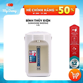 Bình Thủy Điện Sunhouse SHD1542 (4.2 lít) - Hàng chính hãng