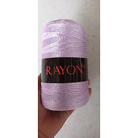 Sợi rayon dùng trong đan móc màu số 8