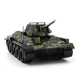 Mô hình thép 3D tự ráp mẫu xe tank T34