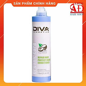 Bộ dầu gội xả phục hồi giữ màu DIVA Collagen Hair Repair Protect Color