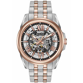 Đồng Hồ Nam Bulova Dây Thép Không Gỉ 98A166