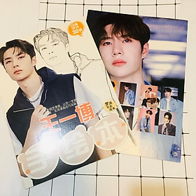 Tranh tô màu Vương Nhất Bác Trần Tình Lệnh Lam Vong Cơ tập bản thảo phác họa 