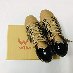 Siêu phẩm đôi giày đinh phủi cao cấp  WIKA Army Nâu 2022_ hàng Việt Nam chất lượng cao