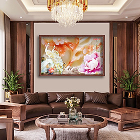 D803 01 Tranh kính Giả Ngọc ( được chọn mẫu)