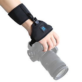 Dây đeo cổ tay kèm tấm nhựa vít 1/4 inch cho máy ảnh SLR / DSLR Puluz PU224, hàng chính hãng