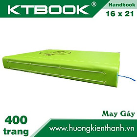 SỔ GHI CHÉP BÌA DA KTBOOK HANDBOOK CAO CẤP 400 trang size A5 ruột giấy in