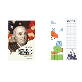 Tự Truyện Benjamin Franklin (Tái Bản) (Quà Tặng Tickbook)